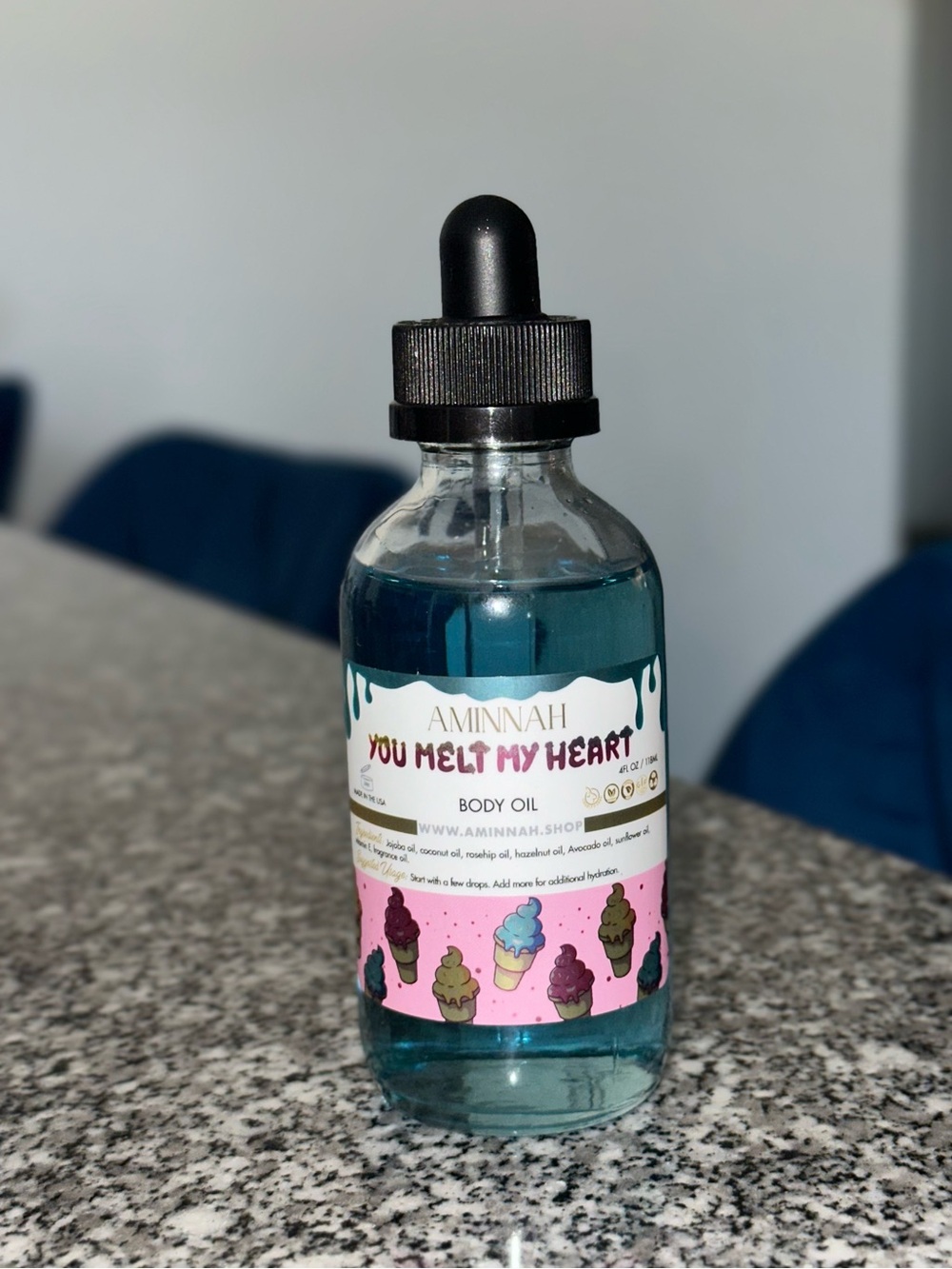 Aminnah “You Melt My Heart” Body Oil